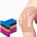 Pre-Cut Kinesiology Tape for Knees, 10 Pcs - Knee Support & Stability, Knee Pain Relief Athletic Tape - Waterproof & Elastic, Breathable Hypoallergenic Latex-Free Tape
